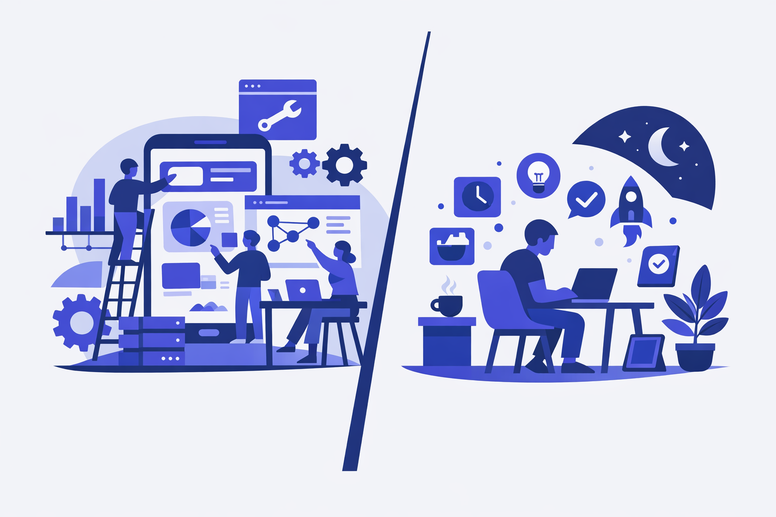 agency vs freelancer app comparison showing cost, speed, and accountability tradeoffs