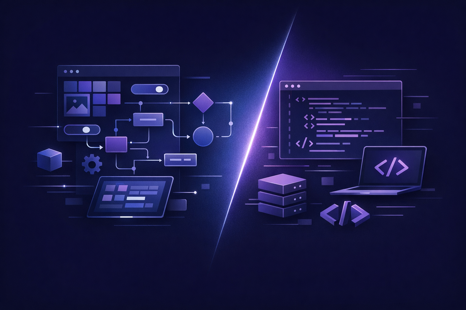 No-code vs custom code decision map for startup product planning