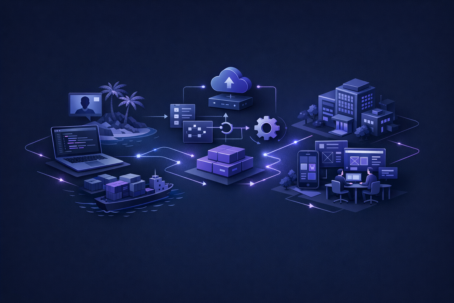 Engineering workflow for offshore vs agency development using Next.js and Supabase