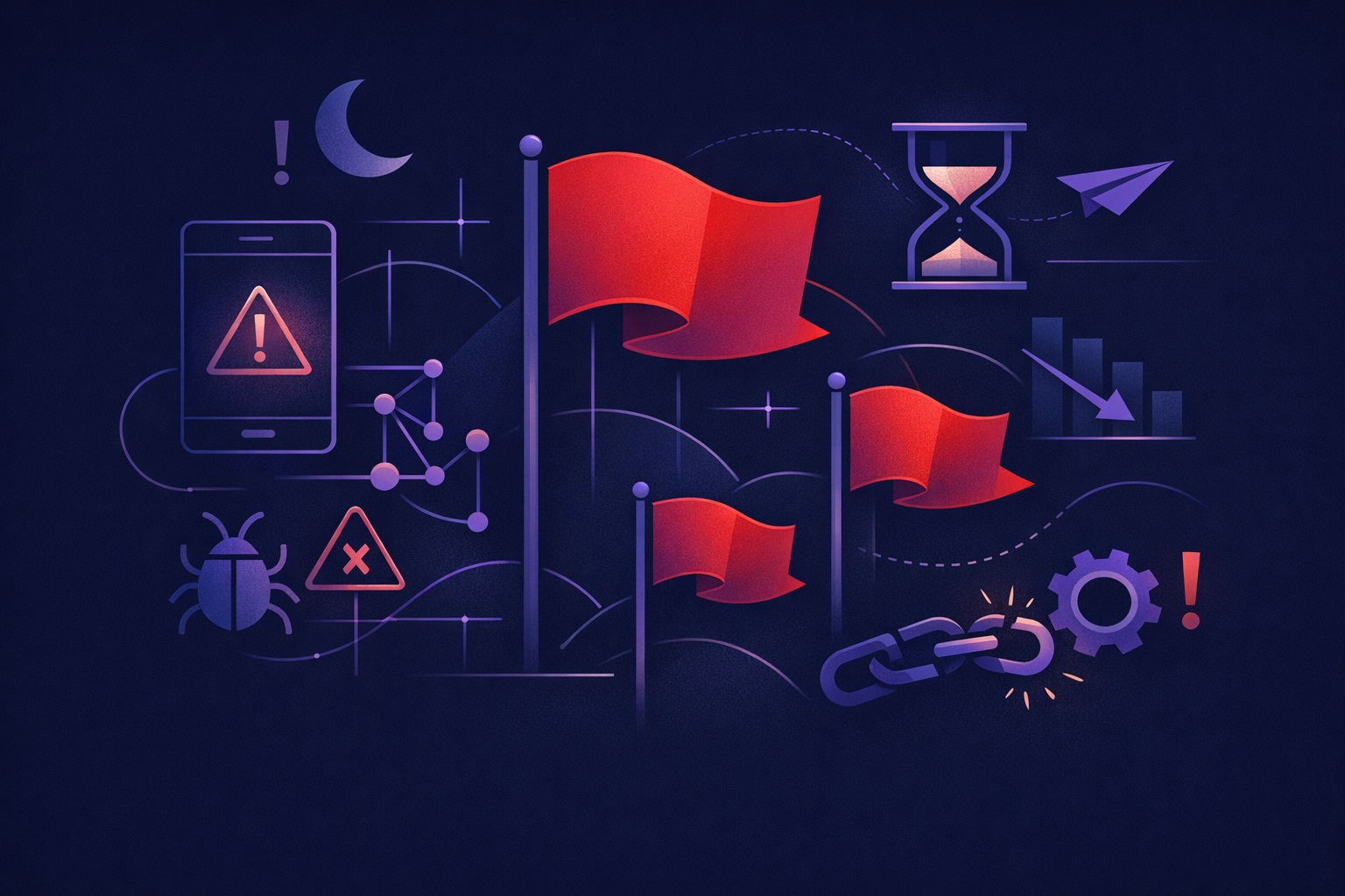 Founder reviewing app agency red flags before signing a development proposal