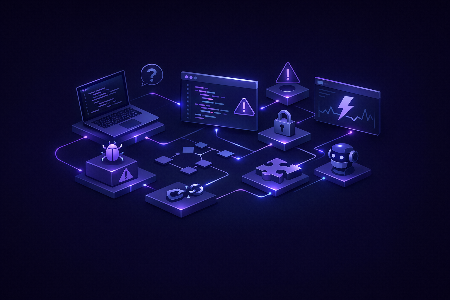 Engineer mapping vibe coding tools limitations from generated prototype to production app