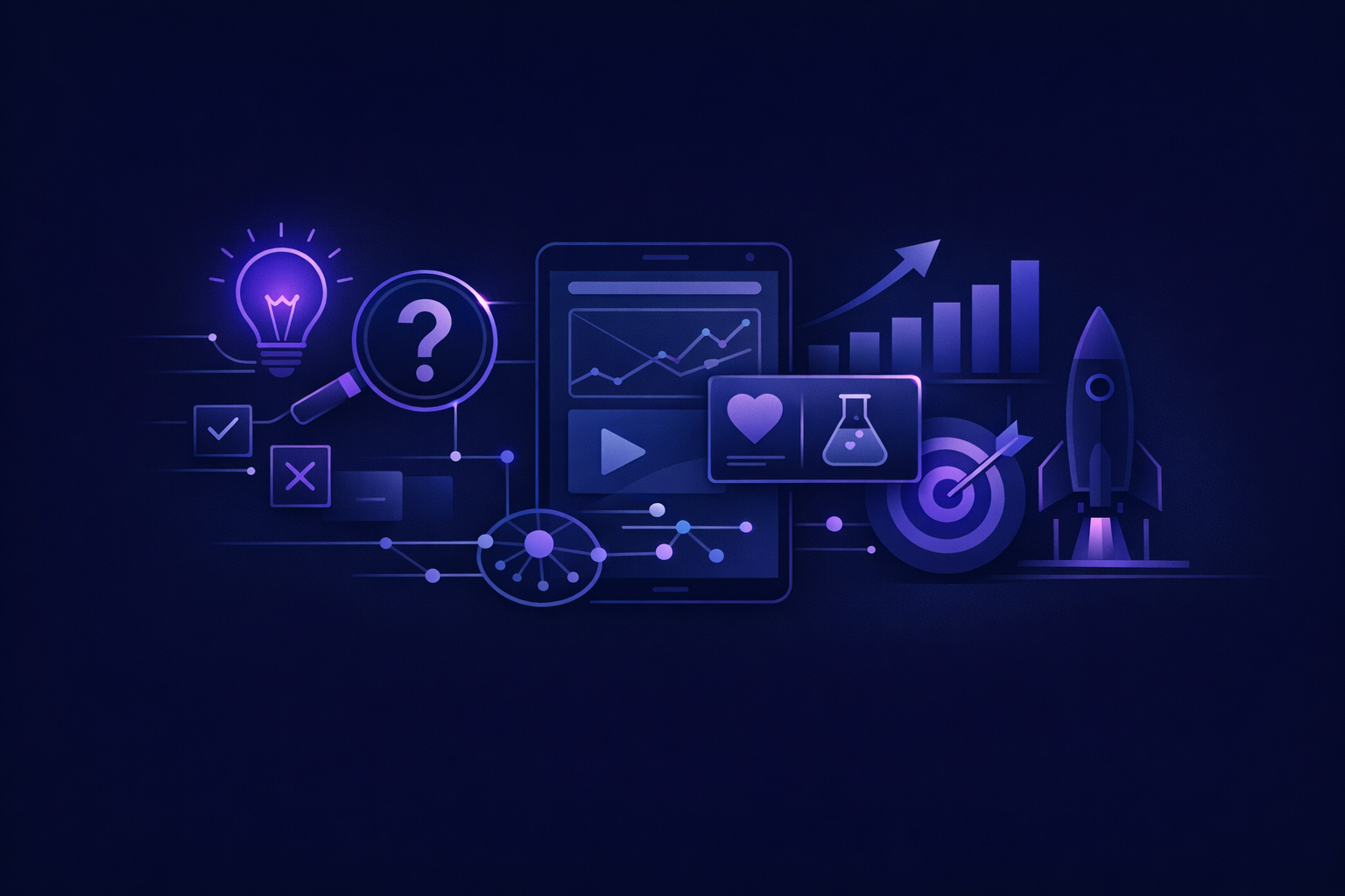Founder using interviews and landing pages to validate a startup idea before building