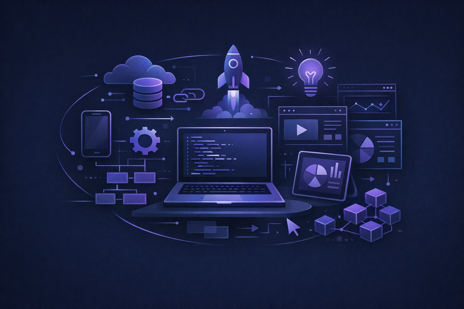 solo founder tech stack diagram with Next.js, Supabase, Stripe, Resend, and Vercel