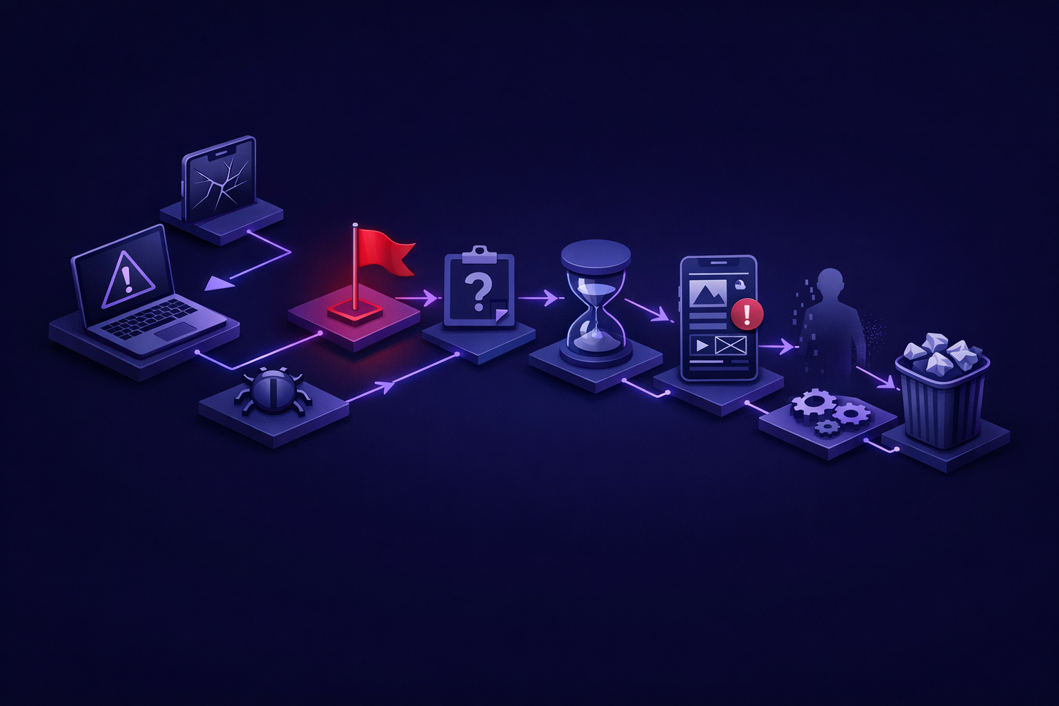 Checklist of app agency red flags covering scope, security, pricing, and code ownership