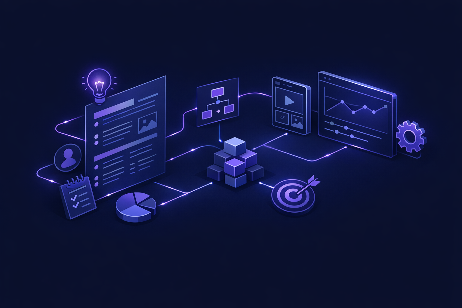 Founder using a product brief template to turn an app idea into MVP scope