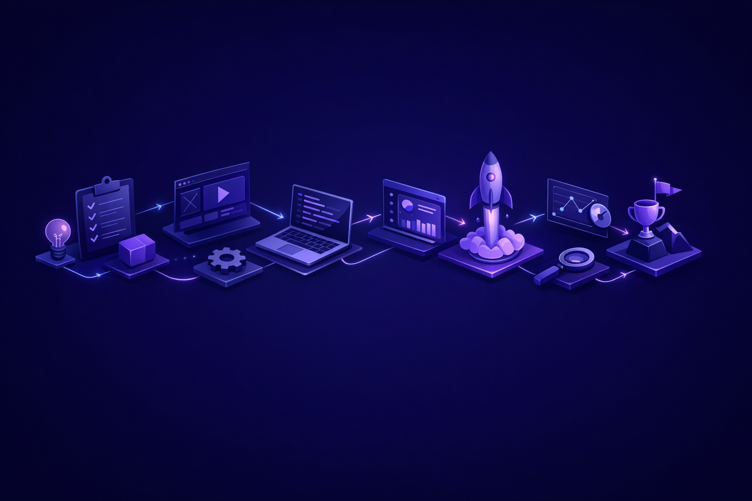 Engineers validating payments and security on an mvp launch checklist