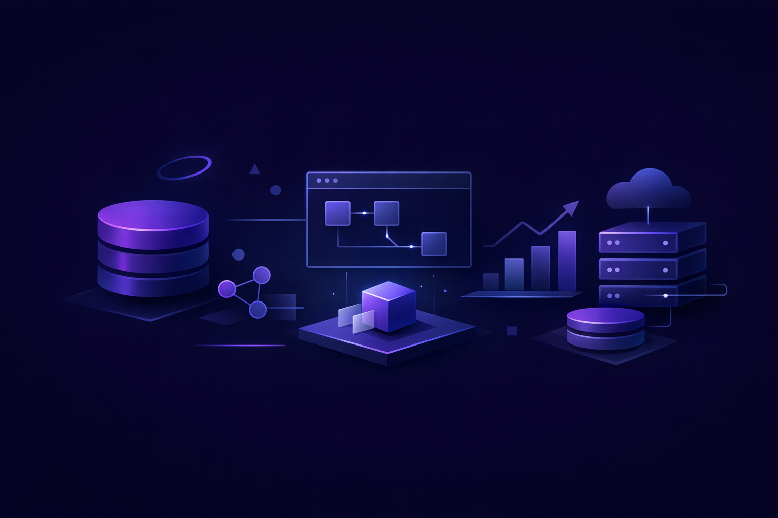 MVP database design diagram showing simple tables for users, projects, and subscriptions